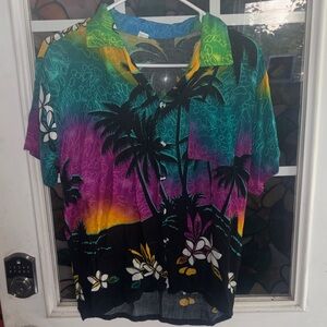 Tropical Multicolor Hawaiian Shirt